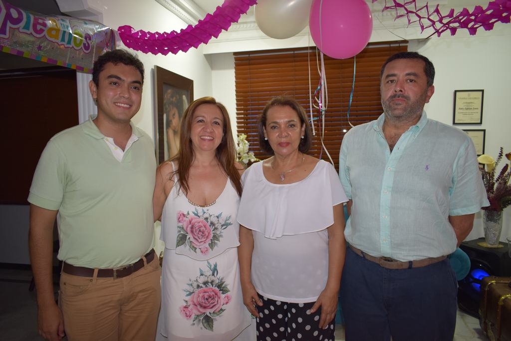 Juan Camilo Gil,  Sonia Núñez, Dora Lilia Rodríguez y Camilo Rodríguez.